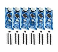 Placa de desarrollo Nano 328P V3 con cable USB AYWHP 6 unidades placa de desarrollo con chip CH340 5 V 16 M Microcontrolador tipo C conector compatible con Arduino (Sin cables)