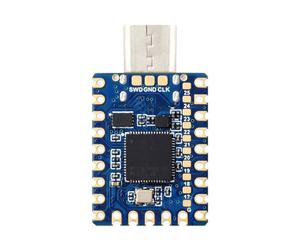 Placa de Desarrollo RP2350A Zero cm de Doble Núcleo y Doble Arquitectura con Puerto Tipo-C Masculino Integrado para Raspberry Pi 2