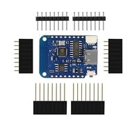 Placa de desarrollo WiFi D1 Mini V4.0.0 ESP8266 | USB tipo C | Flash de 4 MB | Módulo IoT compatible con Arduino IDE y MicroPython | Controlador de automatización del hogar inteligente
