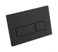 Placa de descarga de cisterna oculta para Geberit UP300 JP320 - Panel actuador ABS blanco, sistema de doble descarga para renovación de baño (blanco)