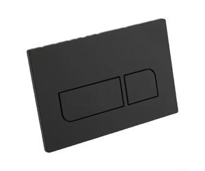 Placa de descarga de inodoro oculta para mecanismos Geberit diseñada con ABS para manejar la humedad y el estrés mecánico a lo largo del tiempo (blanco)