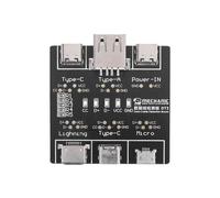 Placa de DeteccióN de Cable de Datos DT3, Probador de Cable USB para IOS Android Tipo C Herramienta de Placa de Prueba de ConmutacióN de Encendido y