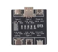 Placa de DeteccióN de LíNea de Datos USB para IOS Android Micro-USB Tipo-C Placa de DeteccióN de Interruptor de Cortocircuito DT3 Probador de Cable