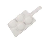 Placa De Detección De Mastitis Con 4 Pocillos Individuales Volúmenes De 35 Ml Durabilidad Herramienta Agrícola Para Monitoreo De Lácteos Herramienta Profesional De Diagnóstico De Granjas Lecheras