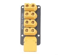 Placa de distribución de energía con interfaz XT60 para sistemas de actuación de robots de gestión de energía y arquitectura eléctrica modelo RC (B)