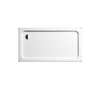 Placa de ducha KALDEWEI XXL 423-2 70x140cm con soporte de poliestireno, 432348041001, Color: Blanco alpino con agarre invisible