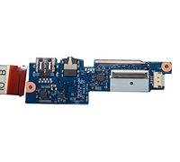 Placa de E/S USB y Auriculares para portátil para Lenovo Yoga 3 14 Yoga 3-1470 5C50H35680 NS-A383 DA3000ES30 NF-A381 con Cable