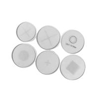 Placa de escala micrométrica ocular for microscopio de alta definición, regla de calibración de precisión for mediciones precisas, 1 unidad(0-5mm*19mm*0.1mm)