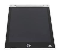 Placa de escritura LCD, tablero de garabatos con detección de presión para niños borrable para notar (blanco)