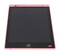 Placa de escritura LCD, tablero de garabatos con detección de presión para niños borrable para notar (rosa)