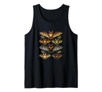Placa de espécimen de murciélago Vintage Historia Natural Arte de la Naturaleza Camiseta sin Mangas