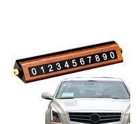 Placa de Estacionamiento | Decoración magnética autoadhesiva del tablero - Tarjeta de notificación de estacionamiento temporal para coches - Para Camión Bus Sedan SUV Calle Hospital Centro Comercial