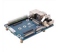 Placa de expansión 2X CM4-IO-BASE-C para CM4, versión avanzada, RJ45+M.2, clave M