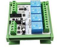 Placa de expansión de relé RS485 Super ESP32 C3, entrada analógica de 9 V, 12 V, 24 V CC, 4AI-4DO, 0-10 V, for hogar inteligente, IoT, simple(With Shell)