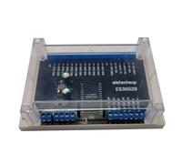 Placa de expansión ESP32 Devkit con cubierta transparente, módulo adaptador de bloque de terminales cruzados de riel DIN 5.0 for Bluetooth, e IOT.(With Box)