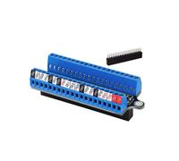Placa de Expansión GPIO para Raspberry Pi, Miniterminal de Tornillo de 40 Pines, Placa Acrílica Adhesiva para RPI 3/4/5B B