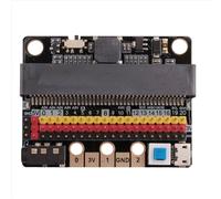 Placa de expansión Micro-Bit IOBIT V2.0, adaptador de expansión con zumbador para programación de gráficos Python para niños.