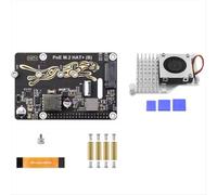 Placa de expansión PCIe a M.2 con función PoE compatible con el protocolo NVMe