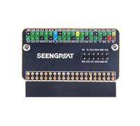 Placa de expansión RPi PX00 A GPIO de 40 pines para Raspberry Pi X00, adaptador de 40 pines para GPIO/I2C/SPI/UART, fácil cableado de sensores y módulos, placa de cabecera de apilamiento compacta