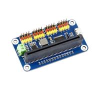 Placa de expansión servo de 16 puertos de 12 bits para piezas robóticas de desarrollo de brocas microed