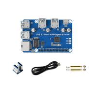 Placa de expansión USB HUB Waveshare para Raspberry Pi 4