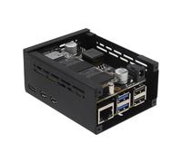 Placa de Expansión X1002 para Raspbery Pi 5 NVMe y POE Placa de Expansión PCIE A M.2 NVME SSD Placa Adaptadora con Estuche para RPI 5