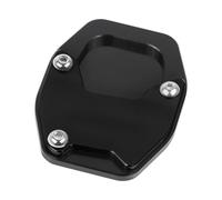 Placa De Extensión Caballete CNC para Motocicleta, Almohadilla para Pie, Soporte Lateral, para X-ADV750 XADV 750 2021 2022 2023 Aumentar la Estabilidad del área de Soporte(Negro)