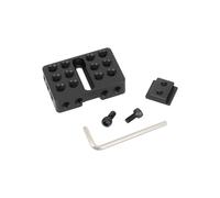 Placa de Extensión con Soporte para Zapata, Placa de Queso para Luces de Monitor, Manijas y Brazo de Extensión para Cámara o Zapata Fría.