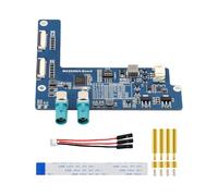Placa de extensión de cámara GMSL flexible de 2 vías que soporta combinaciones de placas de desarrollo, desde prototipos hasta producción de baja latencia