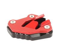 Placa De Extensión Para Pata Cabra Motocicleta, Almohadilla Ampliación Para Caballete Lateral Para Tiger 800 XC 2010-2014 Piezas de motocicleta(Red)