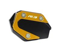 Placa de extensión Para Ya&ma&ha Para MT03 MT25 R3 R25 2014-2020 Soporte De Motocicleta Placa De Soporte De Almohadilla De Extensión De Soporte Lateral De Pie(7)