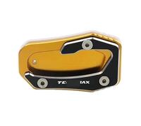 Placa de extensión Para Ya&ma&ha Para TMAX560 2019 2020 2021 2022 CNC Kickstand Pie Soporte Lateral Extensión Pad Placa De Soporte Ampliar(3)