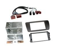 Placa De Fachada 2-DIN Seat Ibiza(6J) Negro/Faisceau