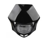 Placa De Faro Enduro para Motocicleta para CRF 150 230 XR YP20 2016-2023. Delantero para Motocross. Piezas para Moto Cross(Black)