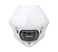 Placa De Faro Enduro para Motocicleta para CRF 150 230 XR YP20 2016-2023. Delantero para Motocross. Piezas para Moto Cross(White)