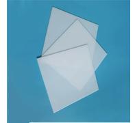 Placa de fibra cerámica, Placa aislante cuadrada de cerámica de circonio de 100 x 100 x 0,7 mm