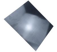 Placa de fibra de carbono 3K de 200 x 250 mm, lámina de fibra de carbono de sarga de repuesto para aplicación industrial, panel de fibra de acabado brillante