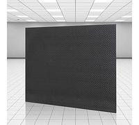 Placa de fibra de carbono, material de hoja de tablero de placa de fibra de carbono de sarga de alta dureza con superficie brillante brillante (230 x 170 x 1,5 mm)