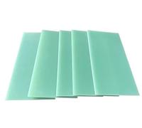 Placa de fibra de vidrio, 3 placas aislantes epoxi Watergreen FR4 100x100x(0,5-2) mm(100x100x0.5mm)