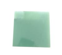 Placa de fibra de vidrio con resina epoxi, Tamaños múltiples del verde de la placa impresión hoja 3D fibra vidrio resina epoxy FR4 G10 3240(100 * 100 * 2MM)