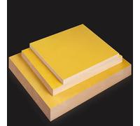 Placa de fibra de vidrio epoxi, Paneles aislantes de tablero epoxi, 100x100mm, 0,3-10mm espesor(4mm)