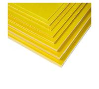 Placa de fibra vidrio, placa epoxi, tablero aislante 3240 Espesor 0,5-8 mm Múltiples tamaños (Espesor 4, 150 x 200 mm)(Thickness 0.5mm,300x300mm)