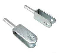 Placa de fijación de hierro resistente compatible con sistemas de polea de gimnasio, adaptador de cuerda de alambre para máquinas paso a paso, acabado plateado, ingeniería de precisión, rendimiento