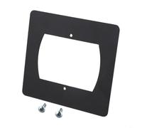 Placa de fijación plana para CHSPTELE para kit protector de surge - Placa de montaje compatible VDI empotrable empotrable en pared eléctrica (4,51 x 5 pulgadas), color blanco