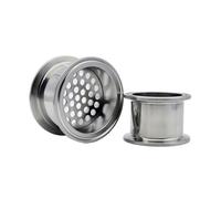 Placa de filtro de cerveza de acero inoxidable SS304, con triple abrazadera de 1,5/2/3 pulgadas, kit de destilación casera for accesorios de elaboración de cerveza artesanal.(2.5inch)