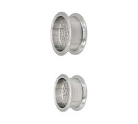 Placa de filtro de triple abrazadera, filtro de triple abrazadera de acero inoxidable, prevención de óxido, ajuste sanitario, resistente a la corrosión para procesos de destilación al vapor de aceites