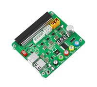 Placa de fuente de alimentación con perilla de voltaje ajustable que soporta 3.3 V/5 V/12 V/USB 12 V