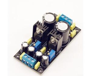 Placa de fuente de alimentación dual LM317/LM337 con protección contra | Ajustable 1,25 - 30 V, salida positiva/negativa, para varios circuitos, control de voltaje preciso