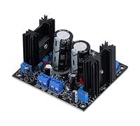 Placa de Fuente de alimentación regulada PCB con Salida Dual y estabilizador de Alta Potencia - Resistencias metálicas de Cinco Anillos y Condensador de Filtro electrolítico