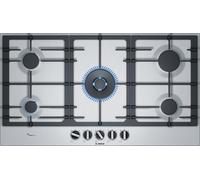 Bosch Serie 6 PCR9A5B90 hobs Acero inoxidable Integrado 90 cm Encimera de gas 5 zona(s)